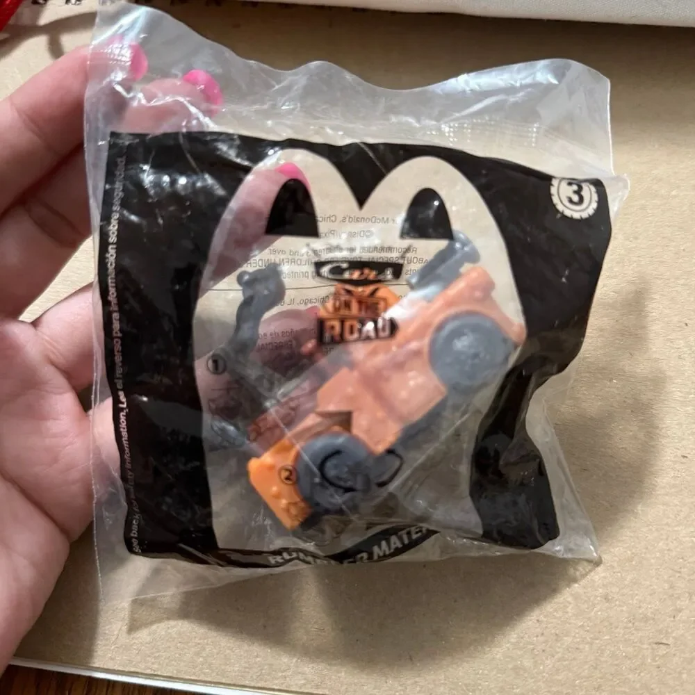 NEW McDonald's Happy Meal CARS ON THE ROAD #3 Rumbler Mater